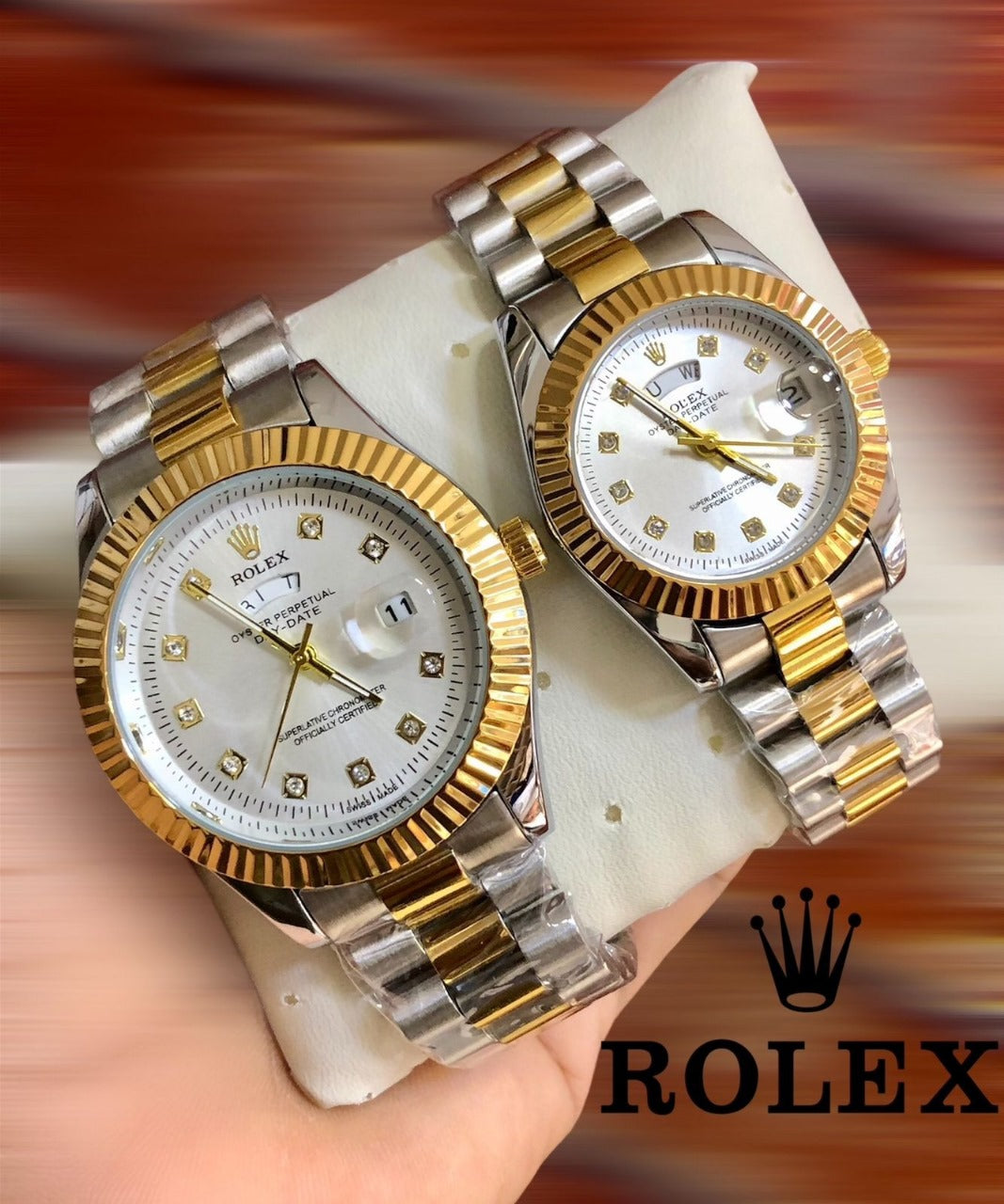 LUXURY COUPLE WATCH  ➕ BOX ➕ FREE DELIVERY  🎁