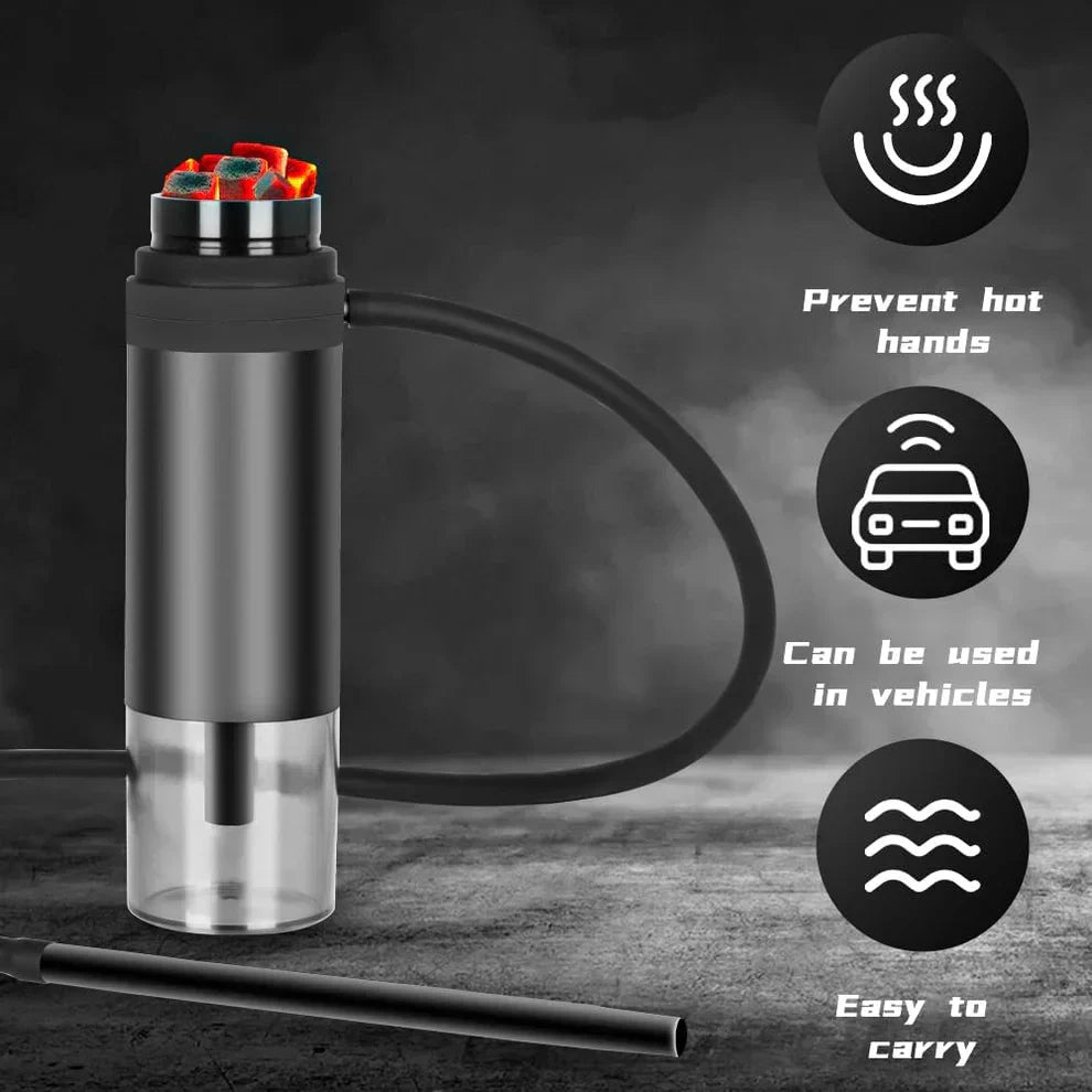 Heavy Smoke  Portable Car Hookah ➕ Free delivery In UAE 🎁