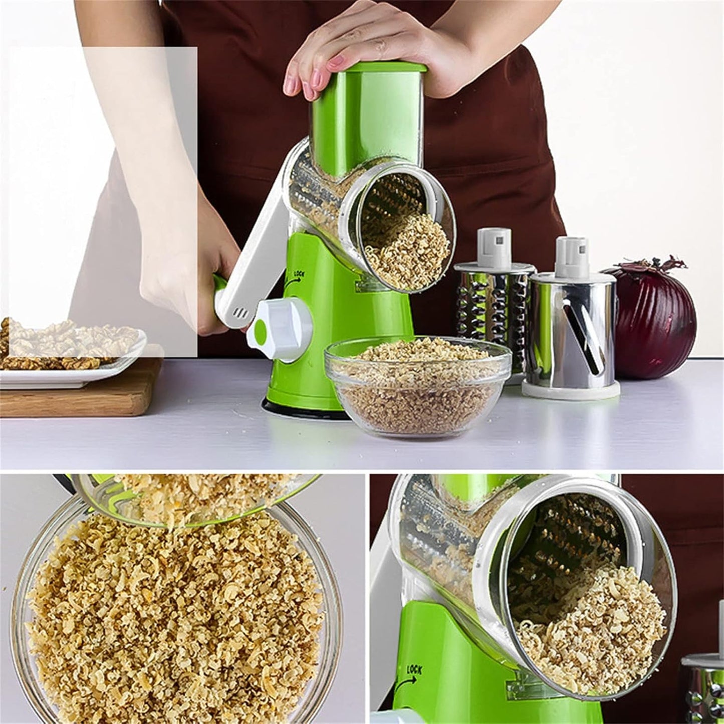 Multifunctional Roller Vegetable Cutter