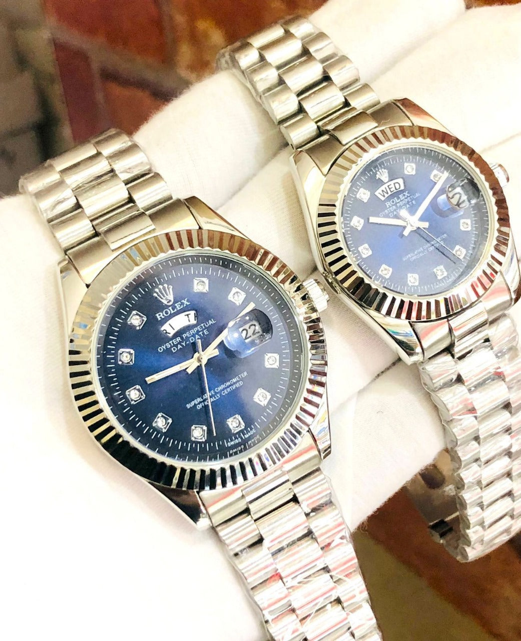 LUXURY COUPLE WATCH  ➕ BOX ➕ FREE DELIVERY  🎁