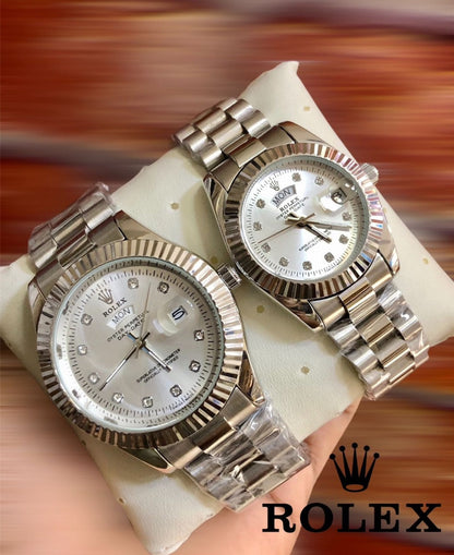 Rolex Watch  Duo Set with Box