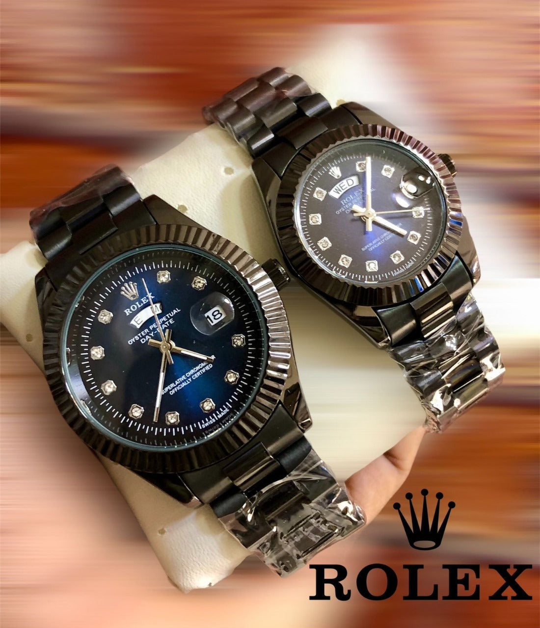 LUXURY COUPLE WATCH  ➕ BOX ➕ FREE DELIVERY  🎁